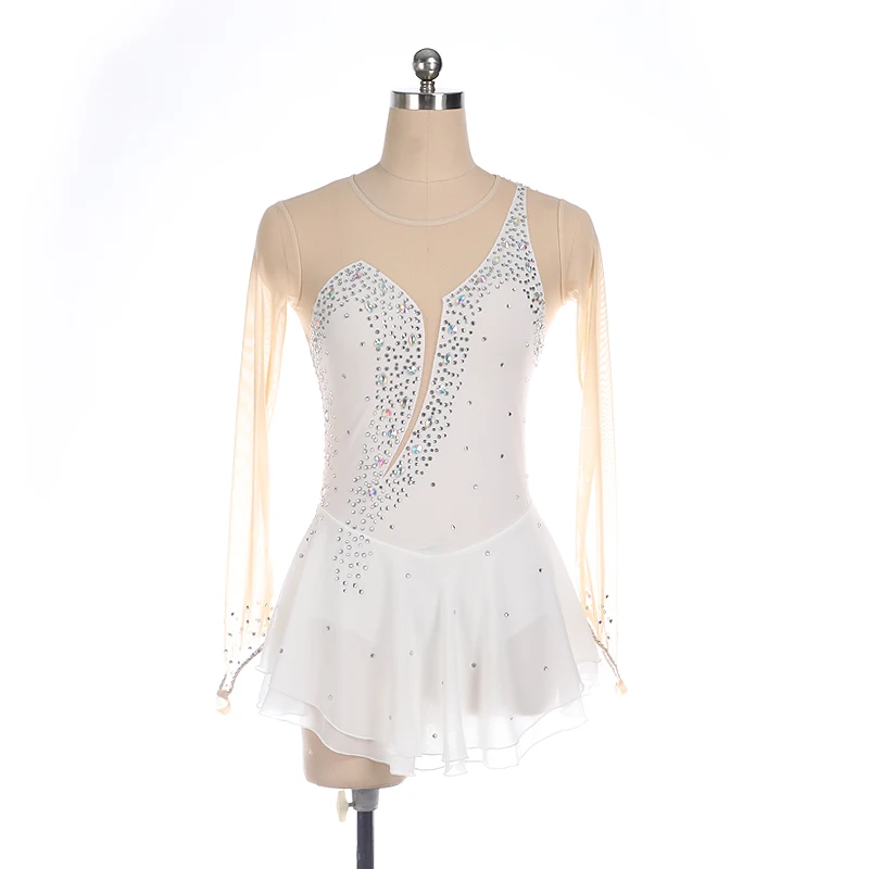 Женское платье для фигурного катания профессиональный танцевальный костюм