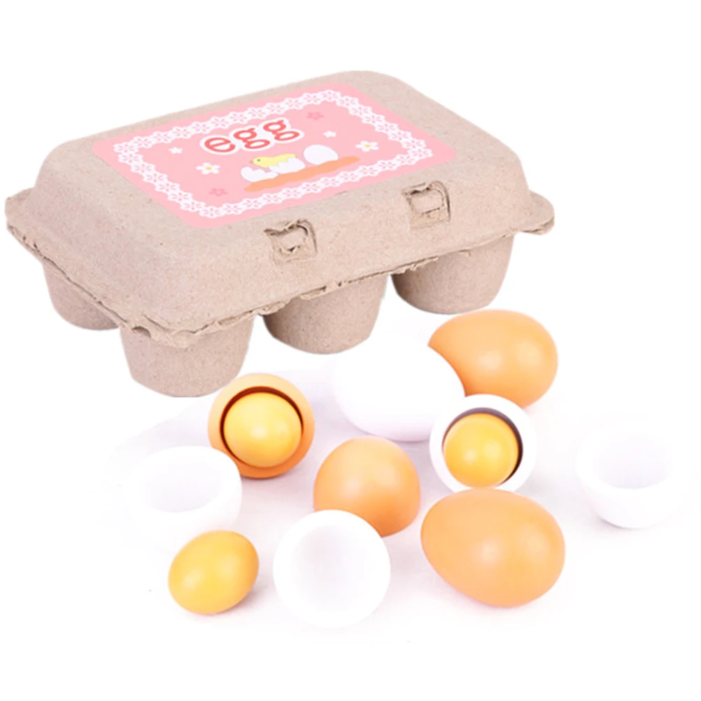 6 шт./упаковка Детские ролевые игры дошкольно образовательная игрушка деревянный