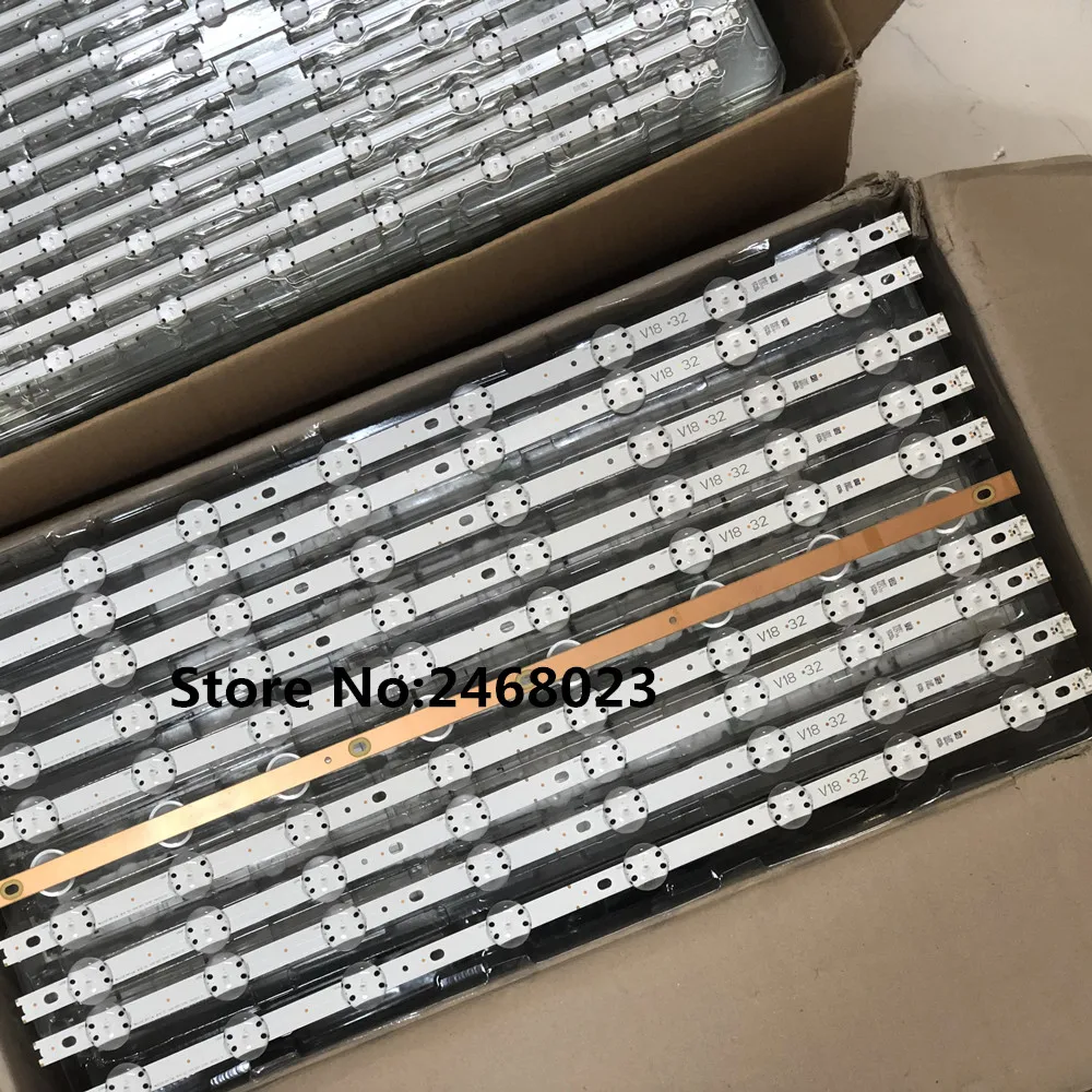 Светодиодная лента для подсветки LG 32LJ610V 32LJ61 0U 660 мм 5 светодиодный одов - купить по