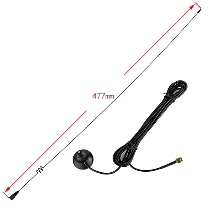UT-108UV SMA-M 144/430 МГц Dual Band антенна магнита для Yaesu Baofeng Радио | Автомобили и мотоциклы
