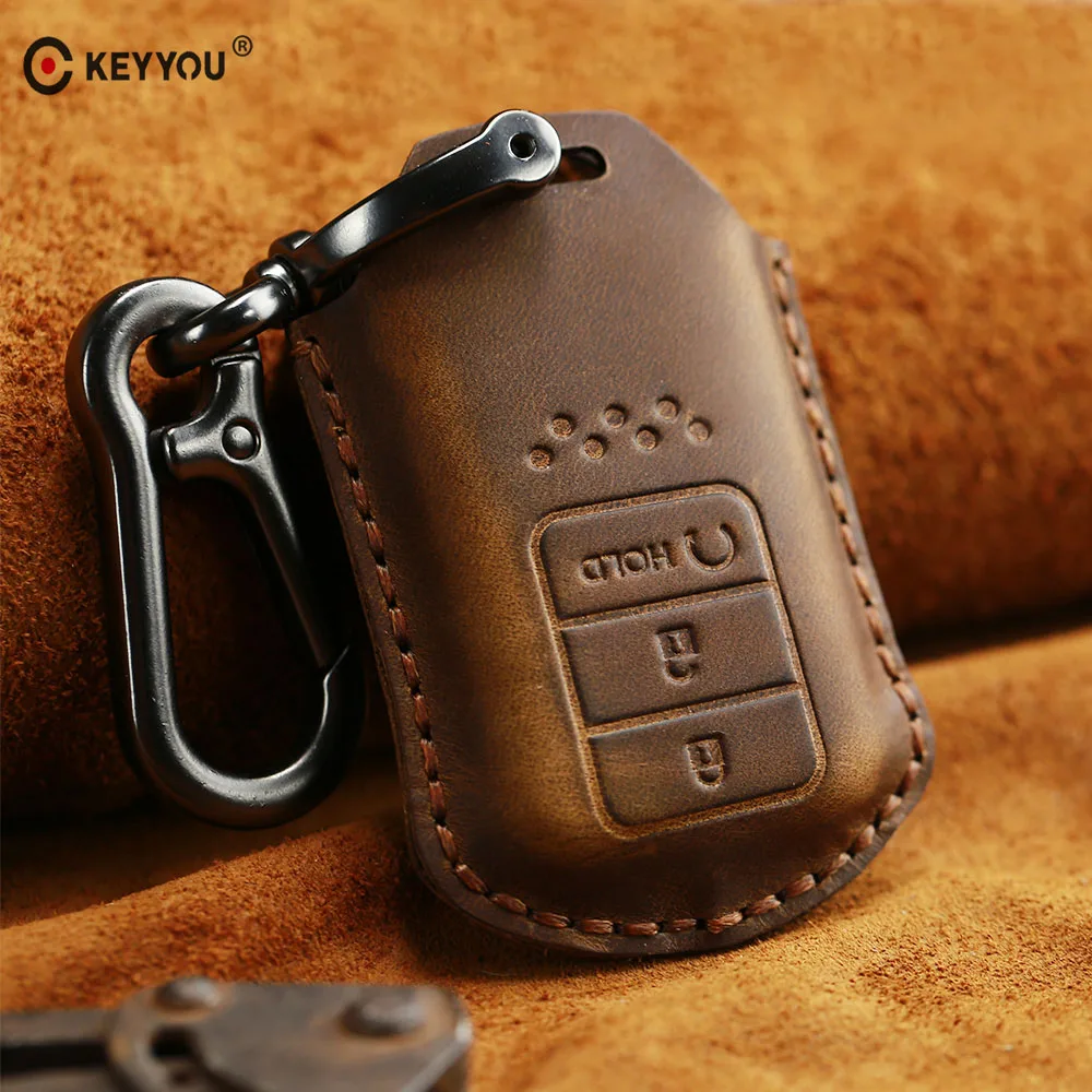 KEYYOU Автомобильный Брелок дистанционного управления с ключом крышка Чехол