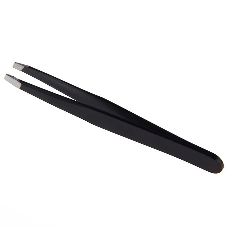 1pcs Cosmetic Eyebrow Tweezers Stainless Steel Face Hair Removal Eye Brow Trimmer Eyelash Clip Beauty Makeup Tool