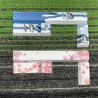 1 комплект 5 сторон сублимационный PBT Sakura Пингвин ключ Кепки механическая клавиатура пространство ESC вводить Кепки для PUBG OEM профиль