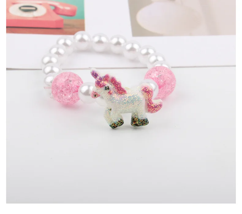 Мультяшный браслет из бисера игрушки для детей сделай сам корона Рапунцель