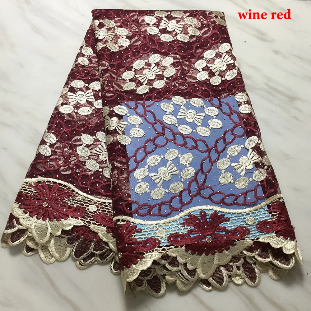 Розовый французский Тюль кружевная ткань высокого качества африканская 2020