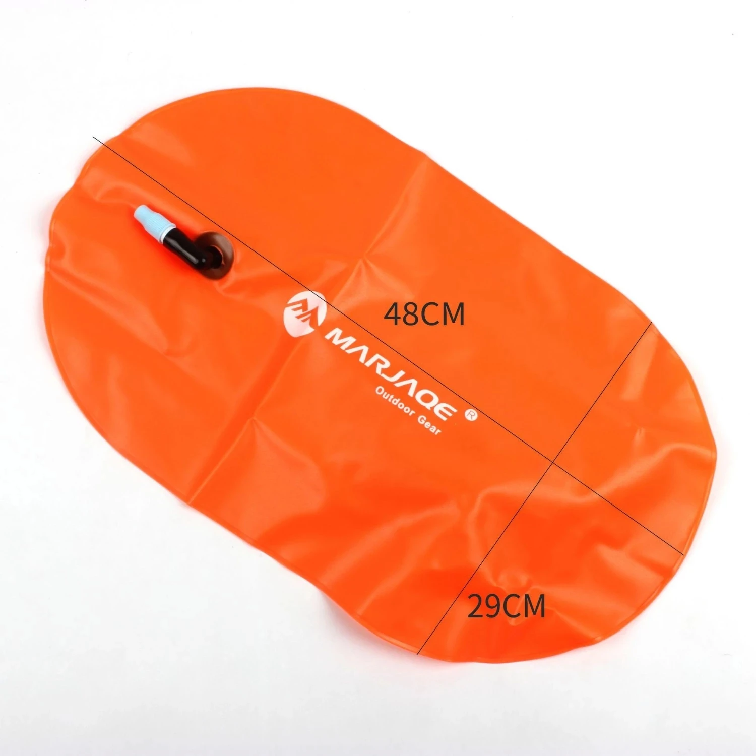 

Waterproof PVC Inflatable Swim Buoy Water Sport Lifesaver Swimming Life Buoy Air Dry Tow Sailing Flotation Bag