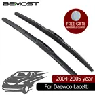 Автомобильные щетки стеклоочистителя BEMOST, из натурального каучука, для Daewoo Lacetti 22 дюйма + 19 дюймов, 2004 дюйма, 2005 дюйма, с U-образным крючком, автомобильные аксессуары
