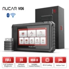 MUCAR VO6 Профессиональный OBD2 сканер полная система автоматический диагностический инструмент 28 сбросов бесплатное обновление поддержка кодирования ЭБУ двунаправленный