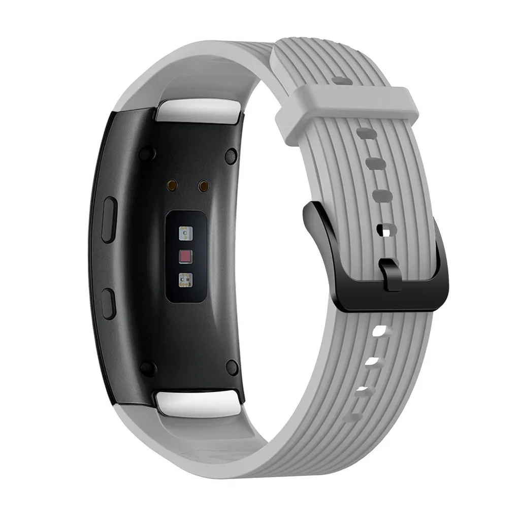 Модные Ремешки для часов Samsung Gear Fit2 Pro Спортивные Мягкие силиконовые сменные