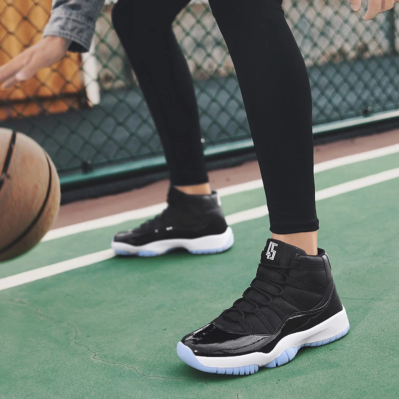 2019 Bred 11 11s Мужская баскетбольная обувь wo розовая змеиная кожа темно-синий свет Bone