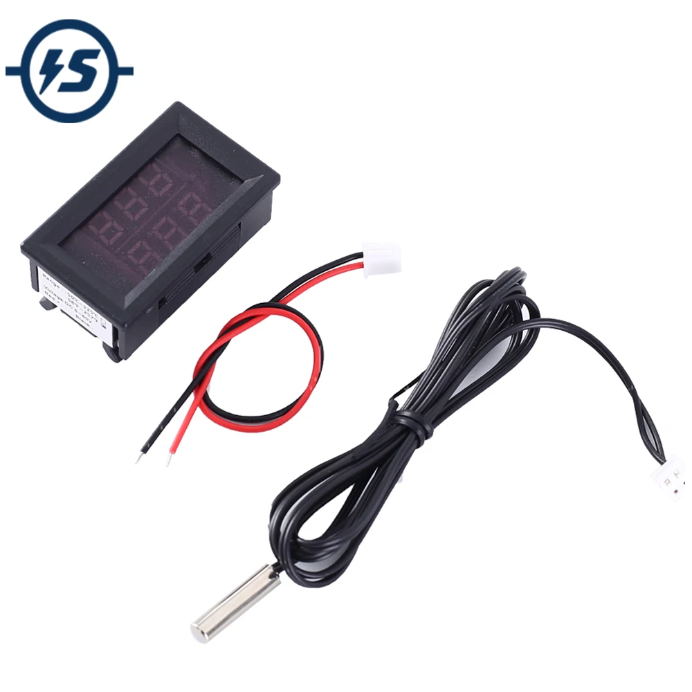 Цифровой вольтметр NTC прибор для измерения температуры автомобиля по Фаренгейту