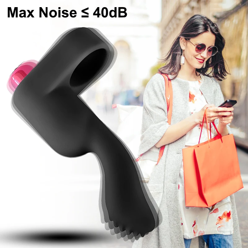 Мини вибратор для пальцев: стимулятор сосков, влагалища и клитора для мастурбации и интимных утех женщин. Товар для взрослых.