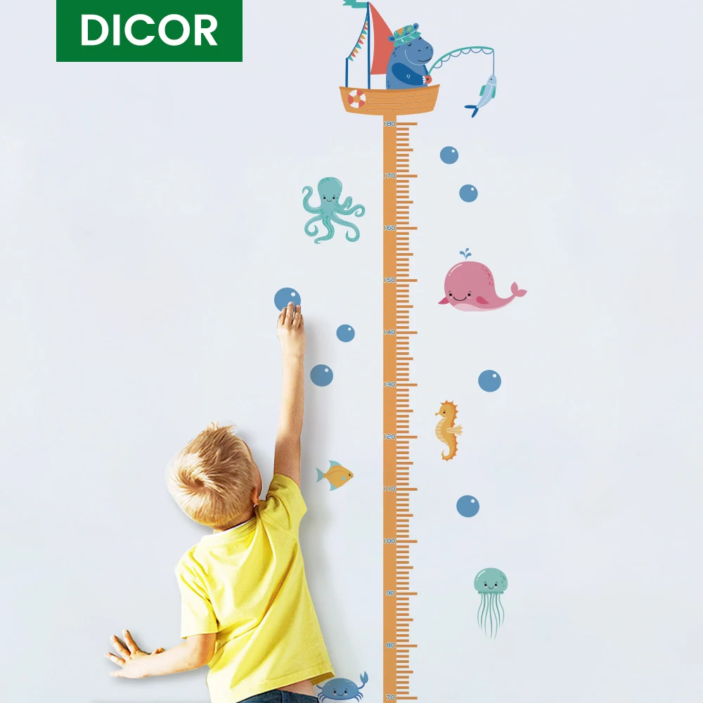 Измеряемая высота Детская Наклейка на стену наклейка в спальню для детской