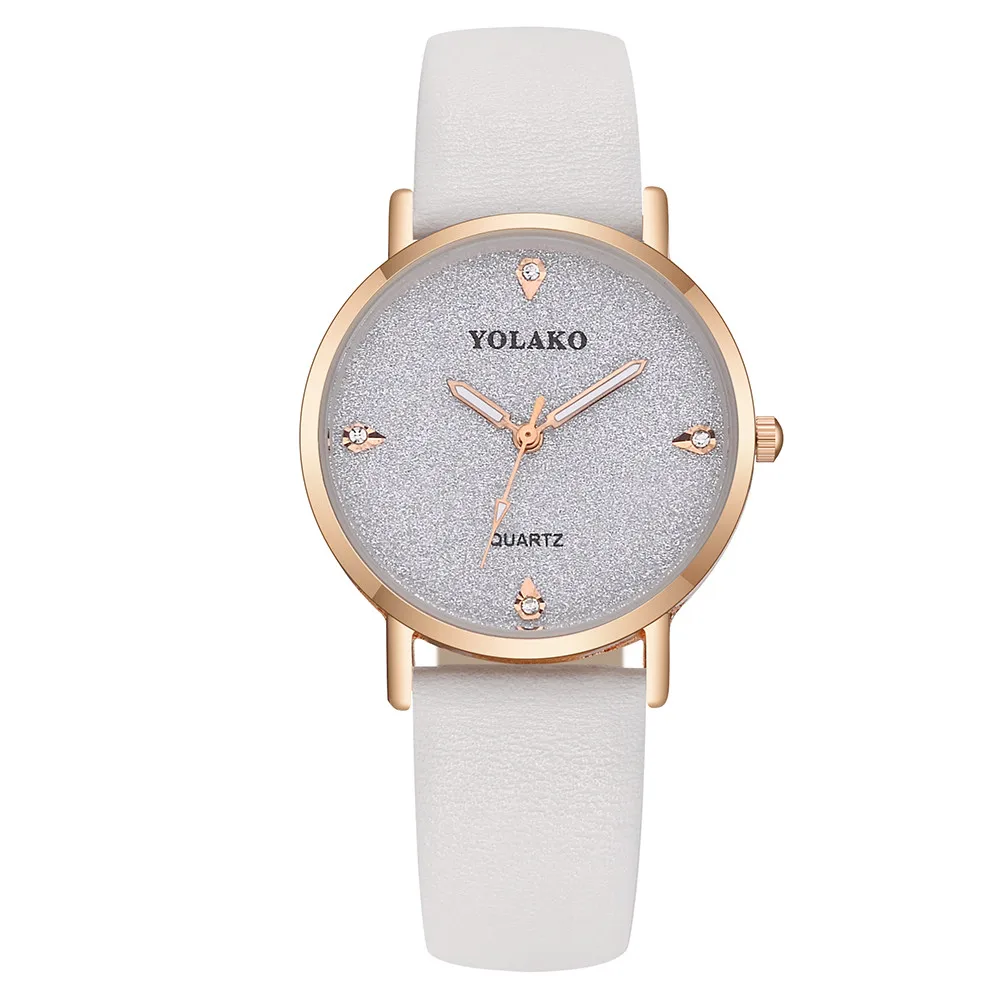 

Simple Dial Designer Women's Casual Quartz Watches Leather Band Starry Sky Watch Analog Wristwatch женские часы наручные