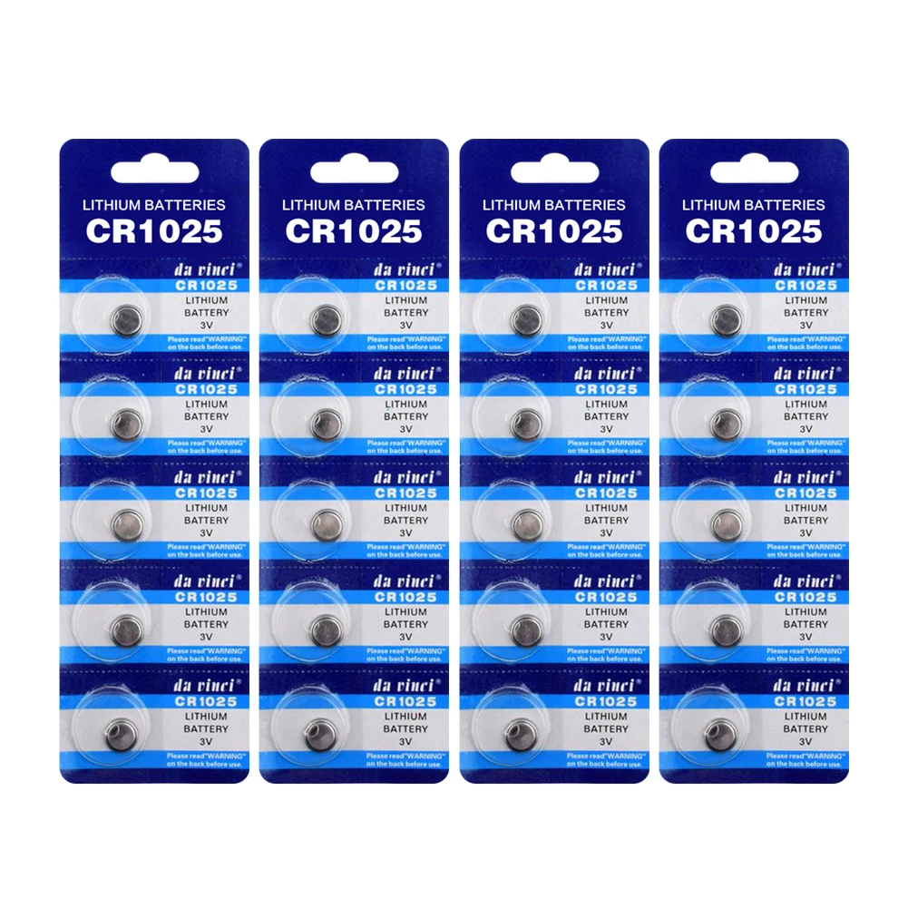 Литиевая батарея для часов электронных игрушек 15 шт. 3 в CR 1025 CR1025 | Электроника