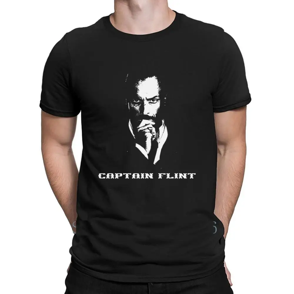 

Captain Flint Black Sails T Shirt Cotton Famous Gents Funny Spring Autumn Round Collar Unique Custom Shirt