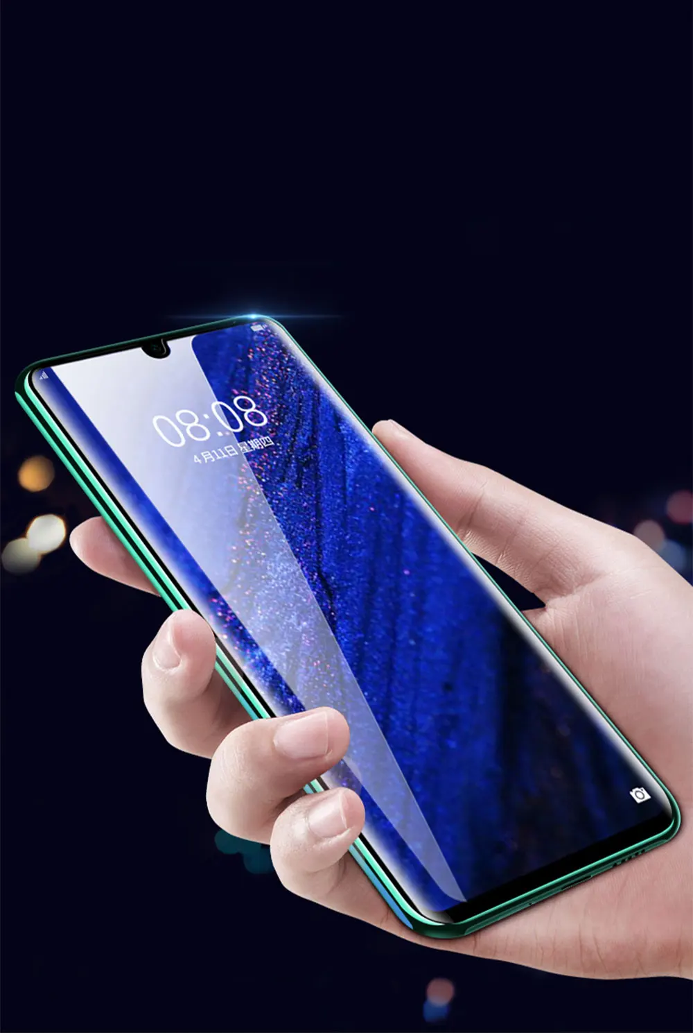Протектор экрана для huawei P30 Pro закаленное стекло 3D закругленные края полное покрытие протектор экрана для huawei P30 Pro стеклянная пленка