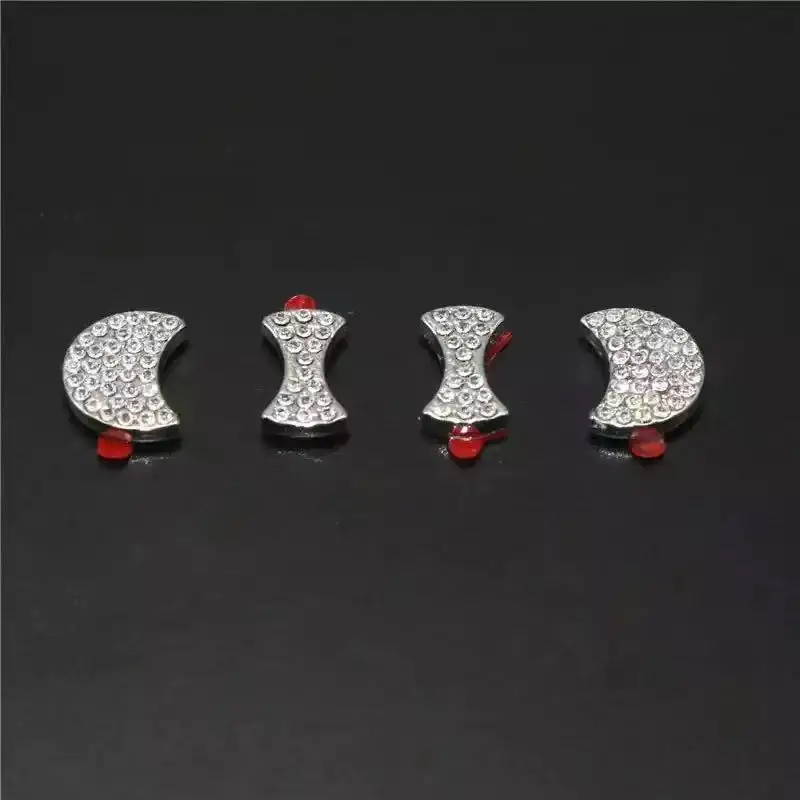 

Car steering wheel logo diamond Audi styling car diamond-studded steering wheel metal sticker modified diamond decoration