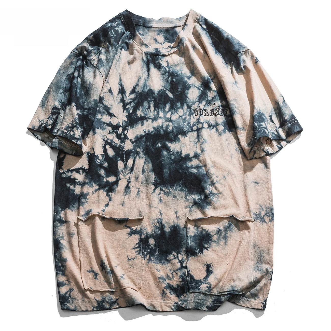 Весенняя свободная модная мужская одежда в стиле Харадзюку панк оверсайз с