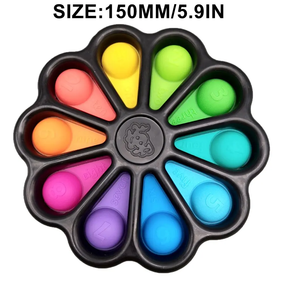 

Fidget Simple Dimple Toy Fat Brain Toys Stress Relief Hand Fidget Toys For Kids Adults Early Educational Toy
