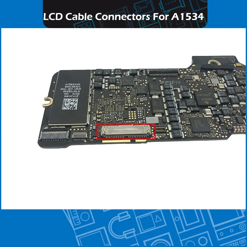Новый разъем кабеля A1534 LCD LED LVDs ДЛЯ Macbook Retina 12 дюймов ремонт материнской платы 2015