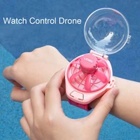 mini drone ufo watch control aircraft quadcopter radio controlled aircraft mini helicopter one button take off toys for boy girl