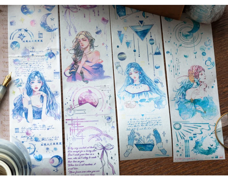 Mr paper 4 вида конструкций Time Dreamland креативные ручные рисования Специальные чернила васи ленты пули журнал Скрапбукинг деко Маскировочные ленты