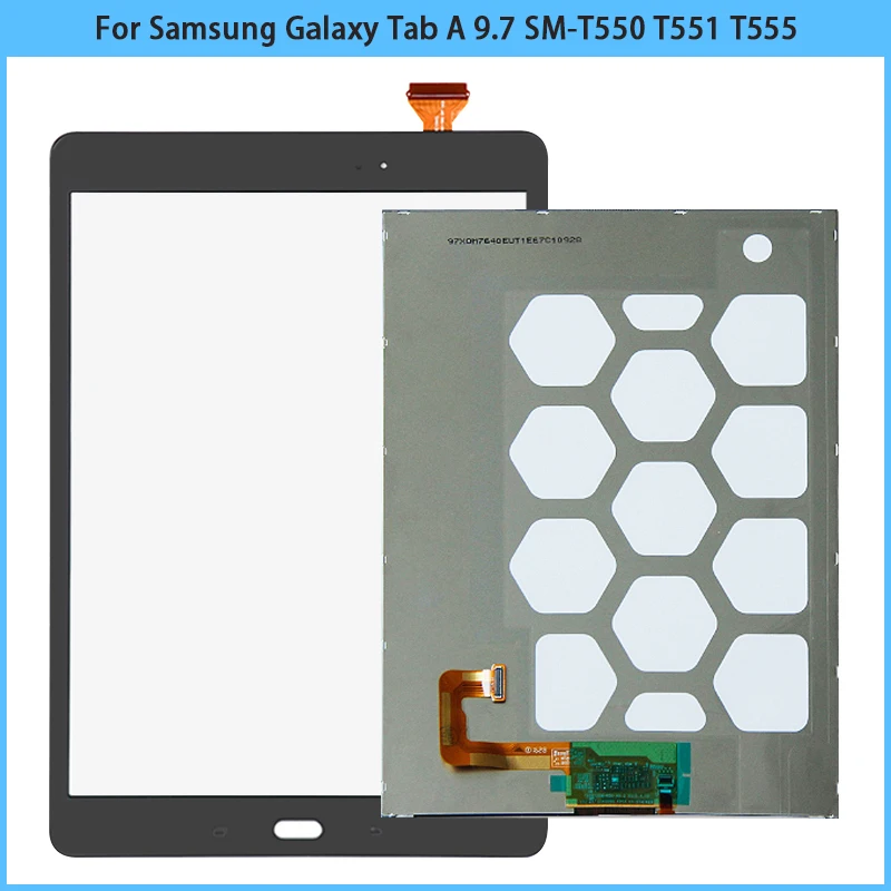Новая сенсорная ЖК-панель T550 для Samsung Galaxy Tab A 9 7 SM-T550 T551 T555 дисплей сенсорный экран