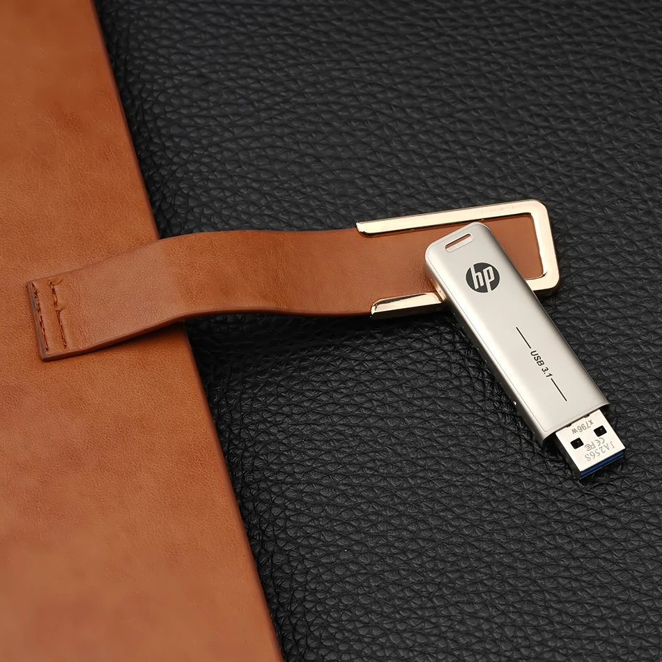 Оригинальный высокоскоростной USB флеш накопитель HP X796W металлический 3 1 32 ГБ 64 128