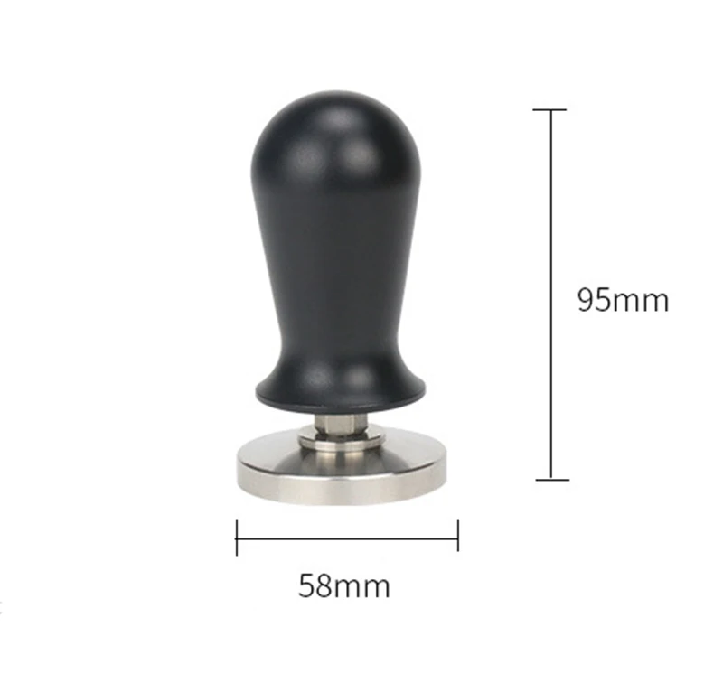 

51/53/58mm Coffee Tamper Calibrated Pressure Tamper for Coffee and Espresso - 304 Stainless Steel with Spring