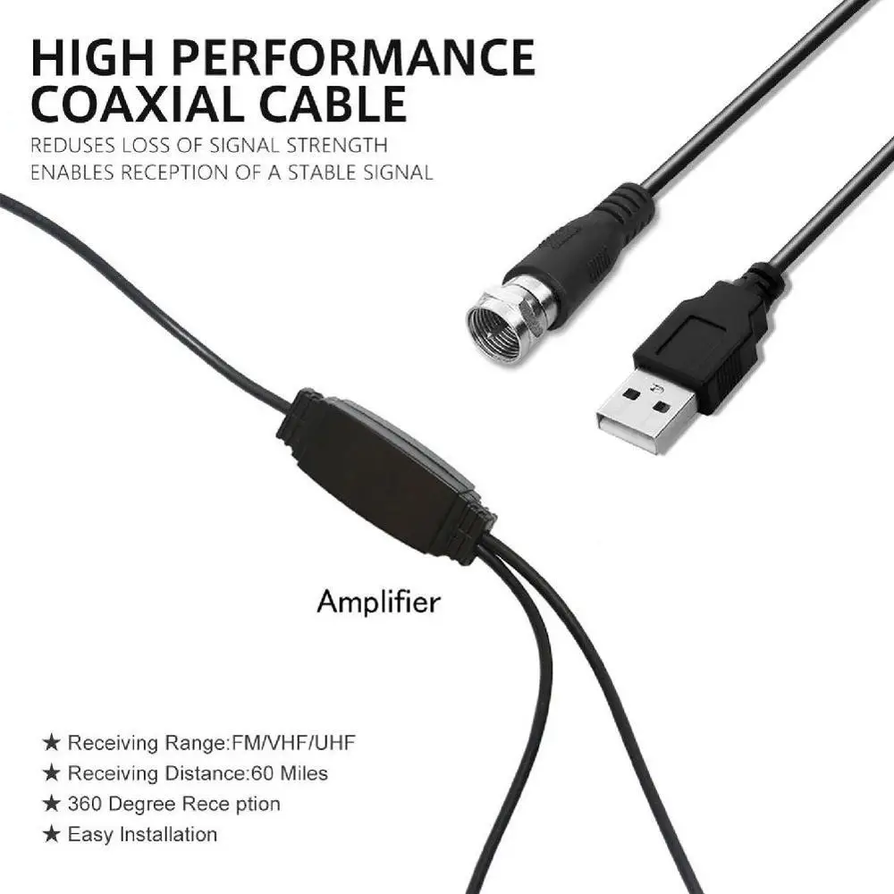 Цифровые беспроводные телевизионные антенны HD ТВ антенна внутренний