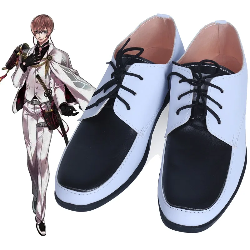 

Унисекс аниме косплей Touken Ranbu Online Kikkou Sadamune Косплей костюмы ботинки на заказ