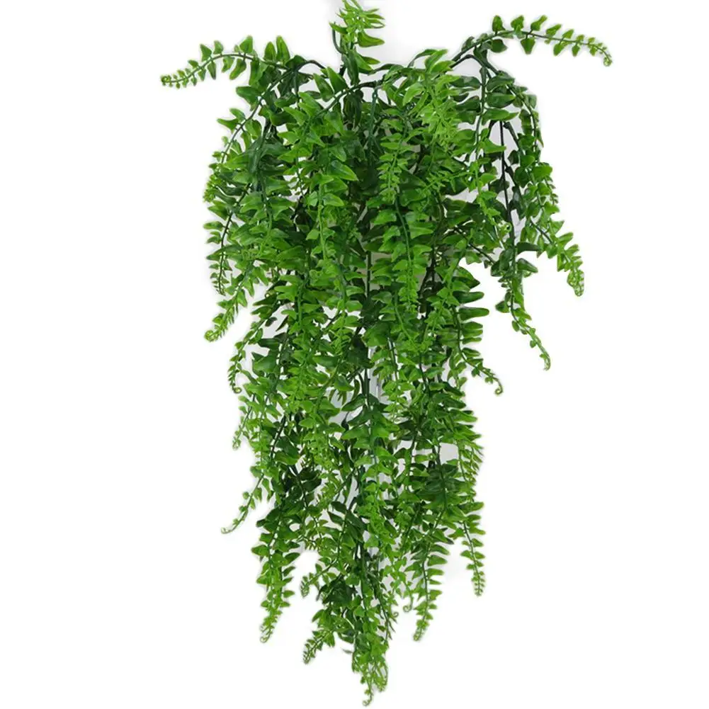 

Vivid Artificial Green Plant Home Garden Decoration Wall Hanging Fake Vines Gift