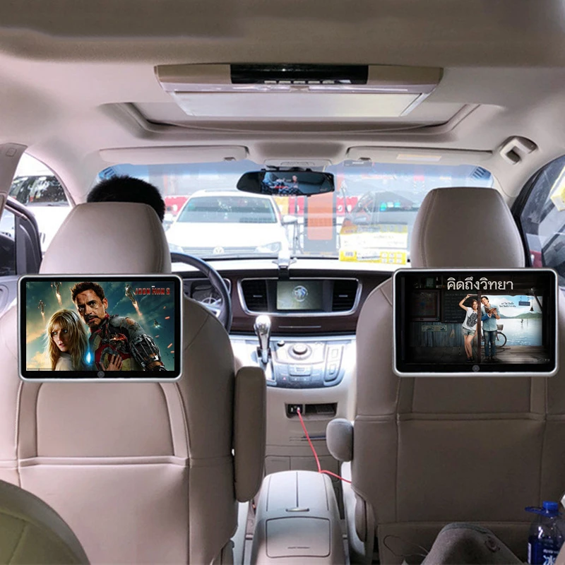 Автомобильный HD-монитор на подголовник без DVD-проигрывателя с USB/SD/FM TFT ЖК-дисплеем