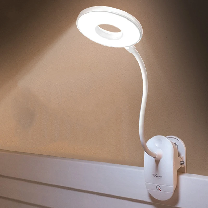 

Светодиодсветодиодный Настольная лампа с зажимом, светильник с USB, 18 светодисветодиодный, с простым регулировкой яркости, для спальни, с сен...