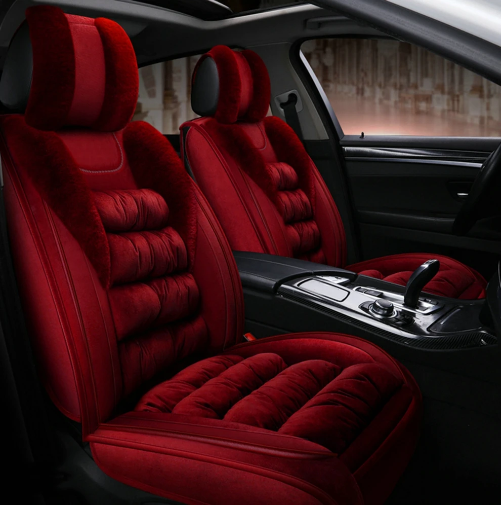 Warm Car Seat Cover for KIA Picanto Ceed sportage Soul RIO Cerato rio 3 Carnival Maxima Optima SHUMA K2 K3 K4 K5 Car accessories