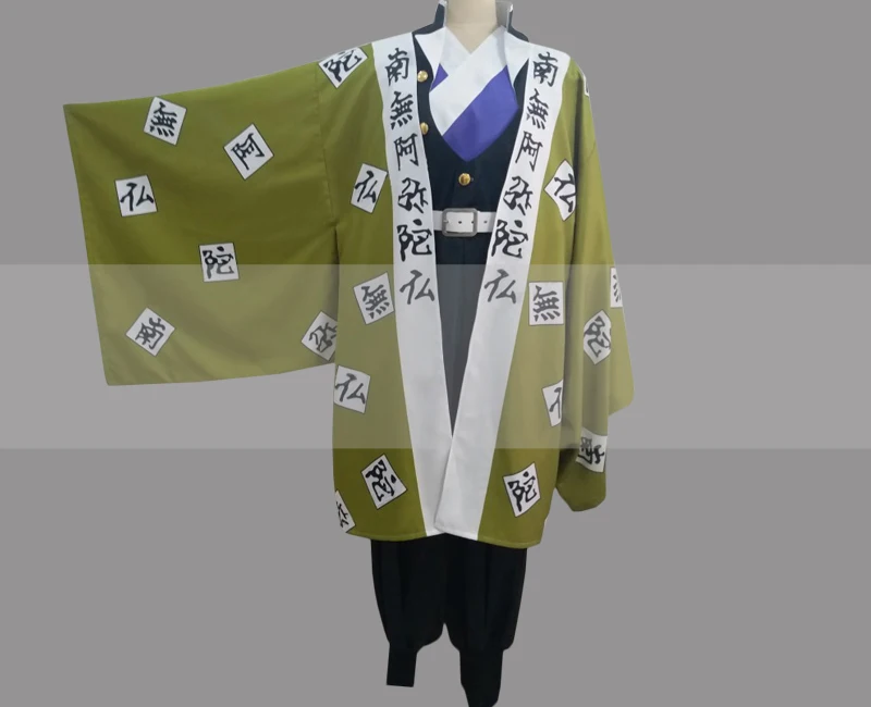 Костюм для косплея Kimetsu no Yaiba Gyomei Himejima|Костюмы аниме| |