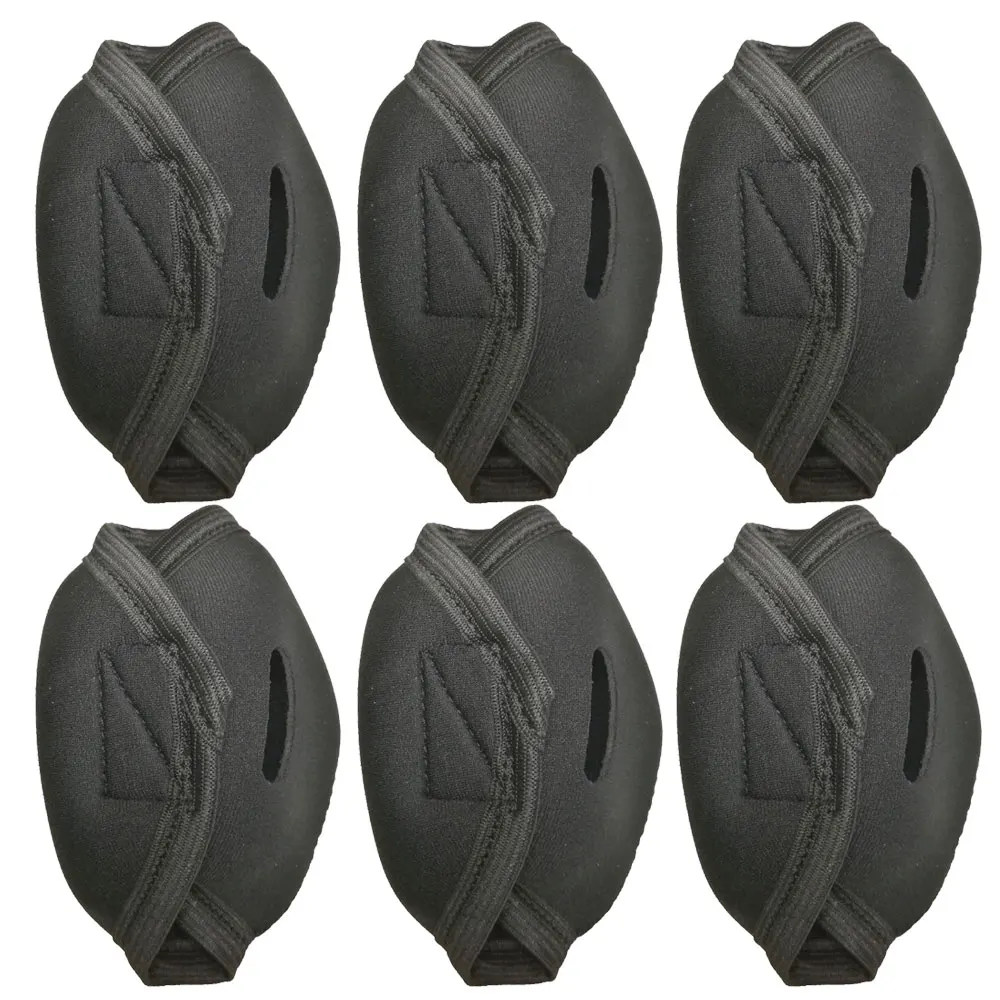 Black 6PC Неопреновый 2-й этап регулятор для дайвинга крышка Прочный Дайвинг второй этап регулятор протектор погружения аксессуар - Цвет: Black 6PC