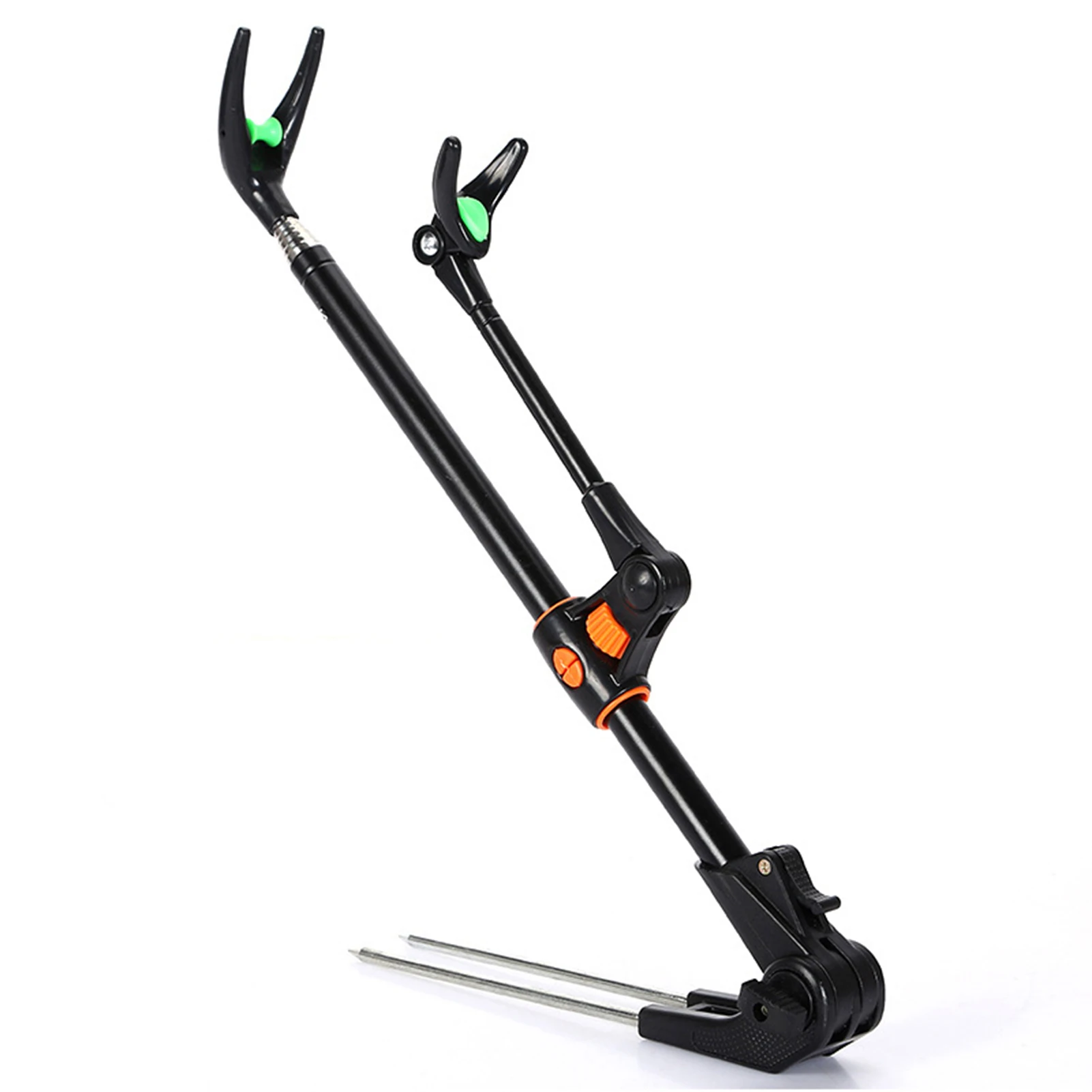 

1.7-2.4m Telescopic Fishing Bracket Rod Holder Bracket Support Stand Fishing Tool Foldable Angler Gadget For Pole