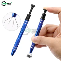 four claw electronic component grabber ic extractor pickup bga chip picker patch ic suck pen electronic repair tools dropship