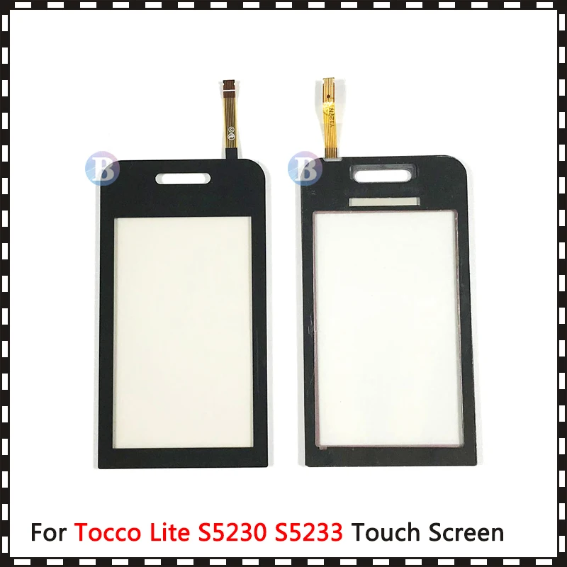 10Pcs/lot High Quality 3.0&quot For Samsung Galaxy Tocco Lite S5230 S5233 Touch Screen Digitizer Sensor Outer Glass Lens Panel | Мобильные