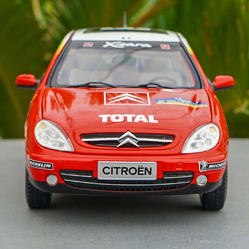 1/18 CITROEN Senna WRC Монте Карло Пикассо литье под давлением ралли модель автомобиля с