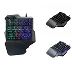 Мини-клавиатура G30 Проводная игровая, 35 клавиш, светодиодная подсветка