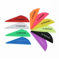 100pcs 2inches plastic arrow vanes tpu arrow feather accessories for arrow shaft archery diy shooting hunting