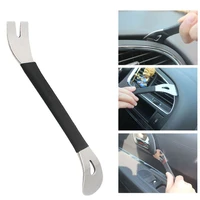 stainless steel trim removal tool car trim puller pry bar dual ends pry tools for door panel audio terminal fastener remover