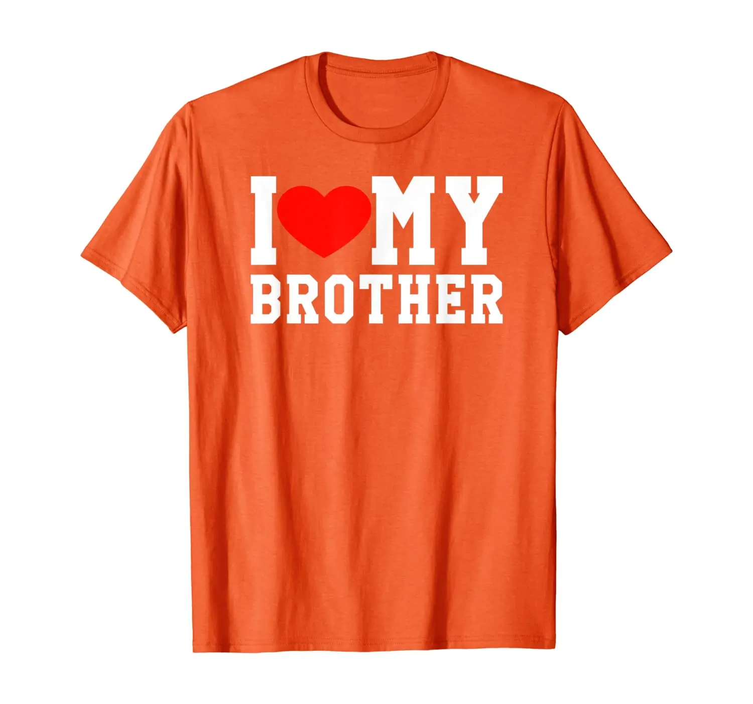 

I Love My Brother Fun Heart Family Cute Gift Shirt