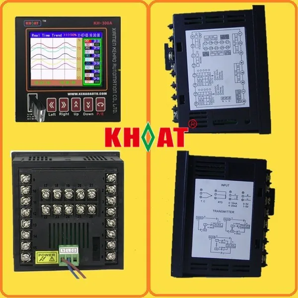 

KH300AB: Economic 6 Channels Digital Thermometer Data Logger