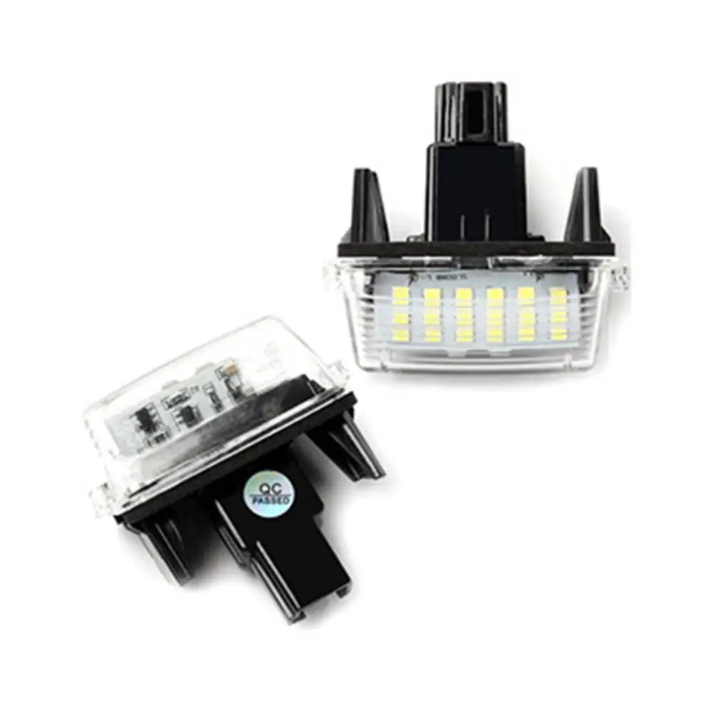 Ламсветильник для номерного знака 18 светодиосветодиодный 2 шт. Ксеноновые белые