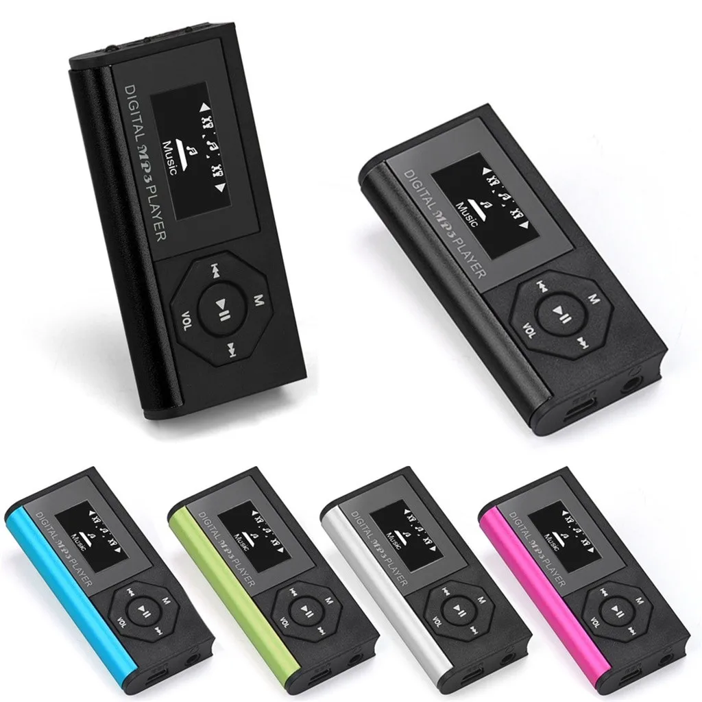 Цветной mp3-плеер USB цифровой ЖК-экран запись голоса FM радио поддержка карт Micro SD до