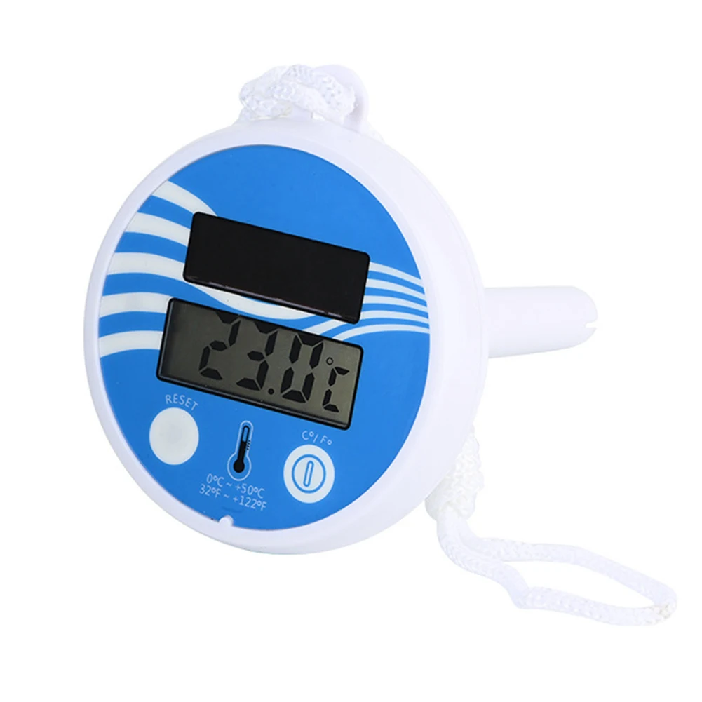 

Плавающий Термометр для бассейна с ЖК-экраном, термометр для ванны, спа, аквариумов, аквариумов, бассейна